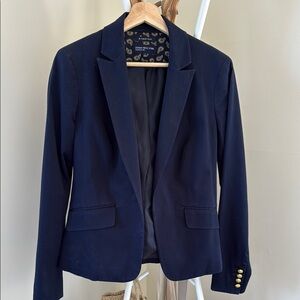 Jones New York Blue Tailored Blazer